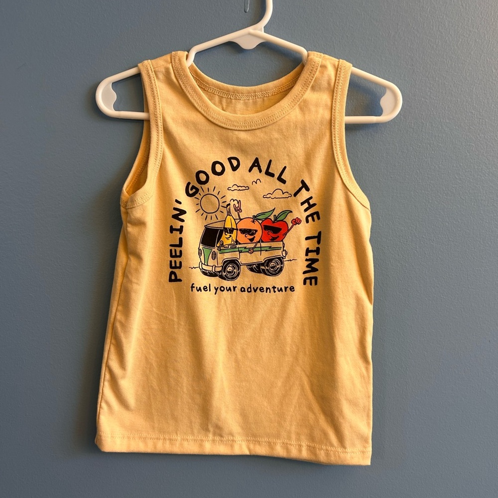 Garanimals Yellow Kids Tank Top - Fuel Your Adventure